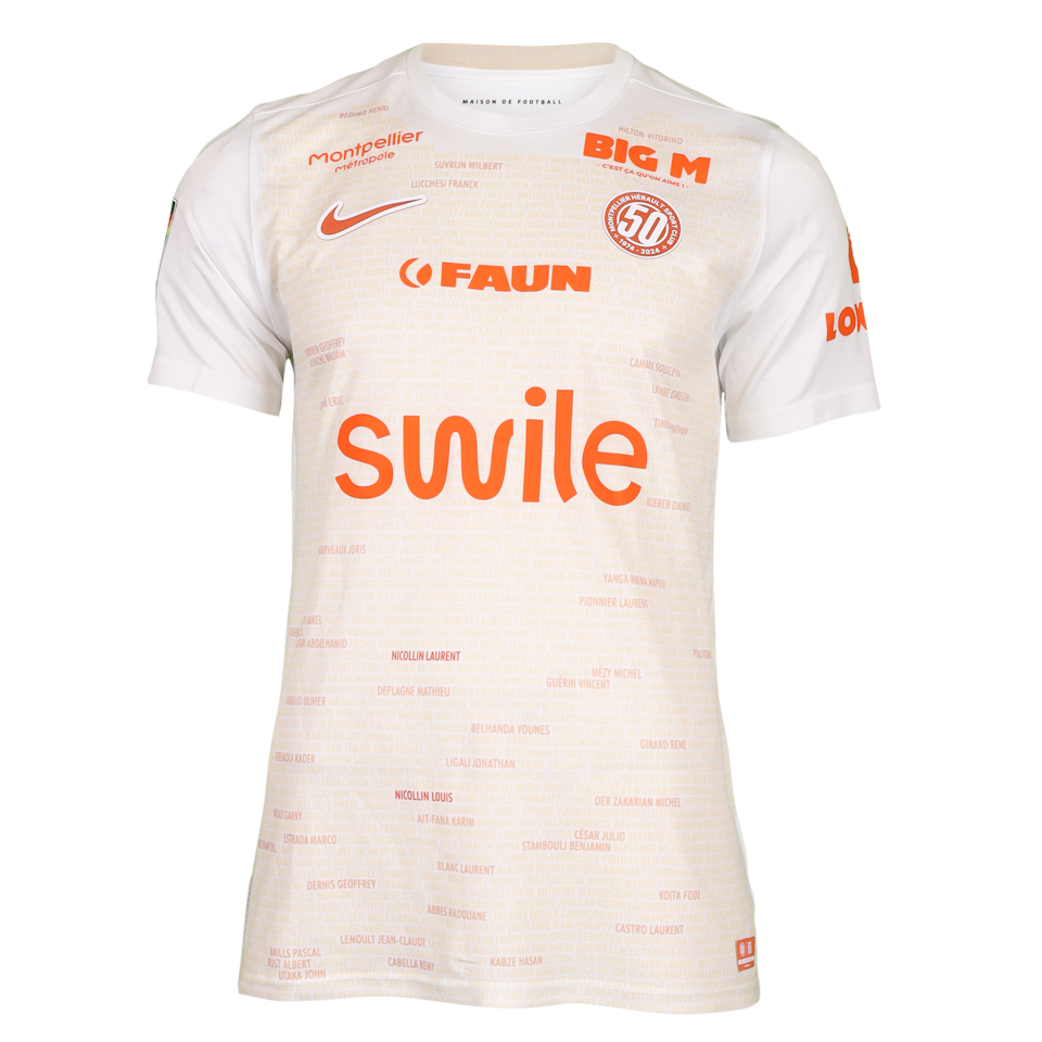Lucas Mincarelli Davin Montpellier Hérault SC shirt