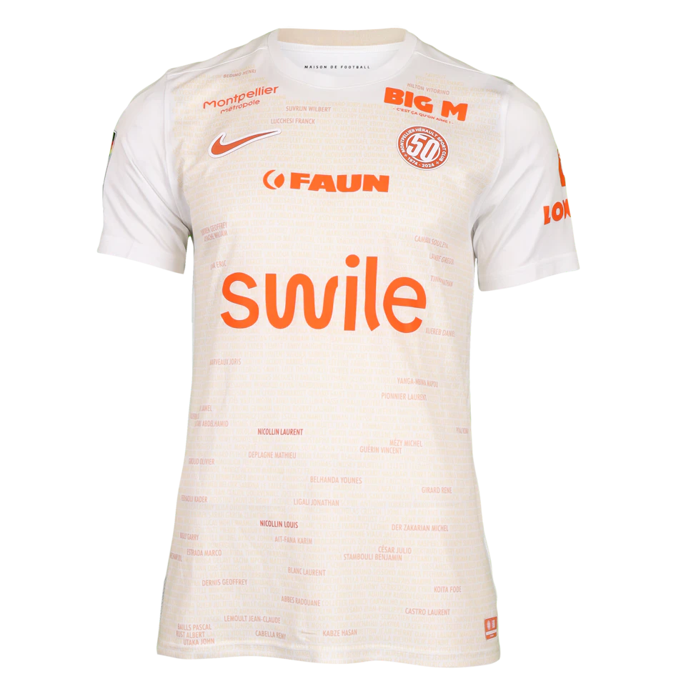 Maillot de Lucas Mincarelli Davin (Montpellier Hérault SC)