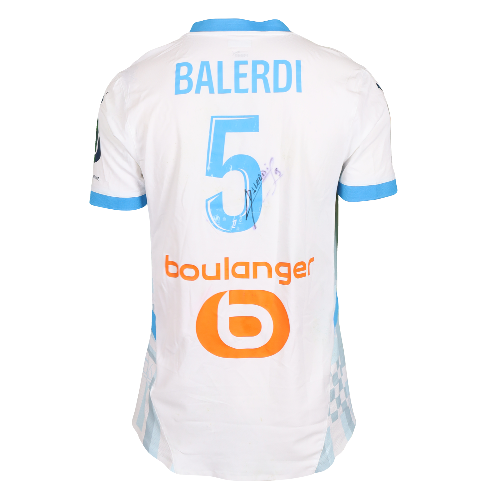 Leonardo Balerdi Olympique de Marseille shirt