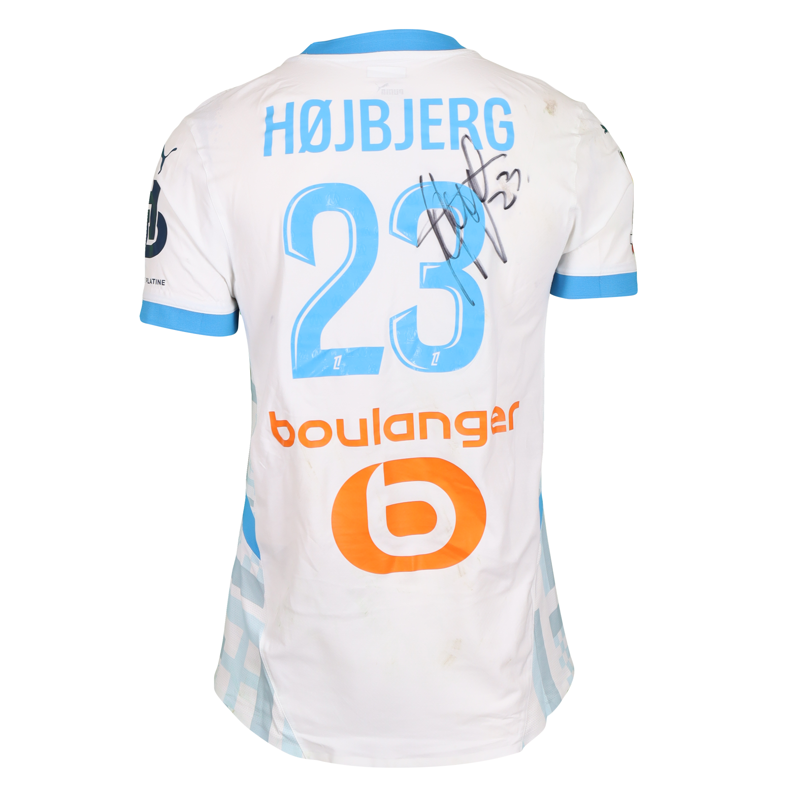 Pierre-Emile Højbjerg Olympique de Marseille shirt