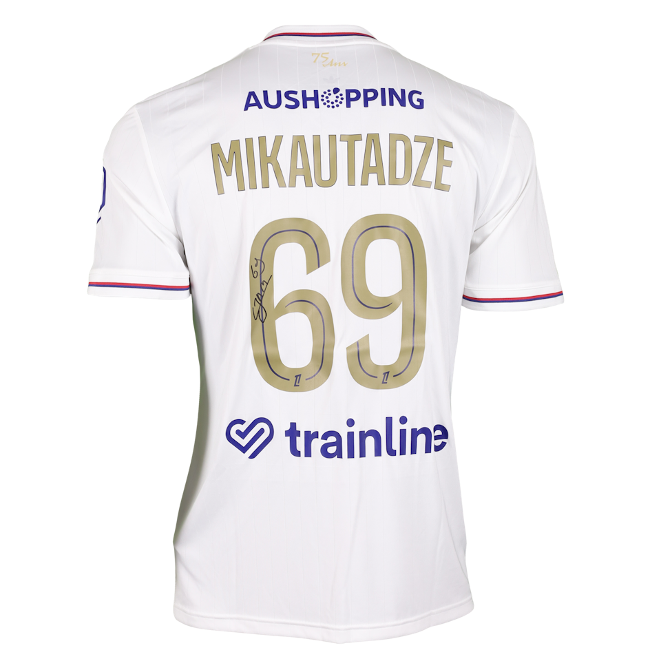 Georges Mikautadze Olympique Lyonnais camisa.