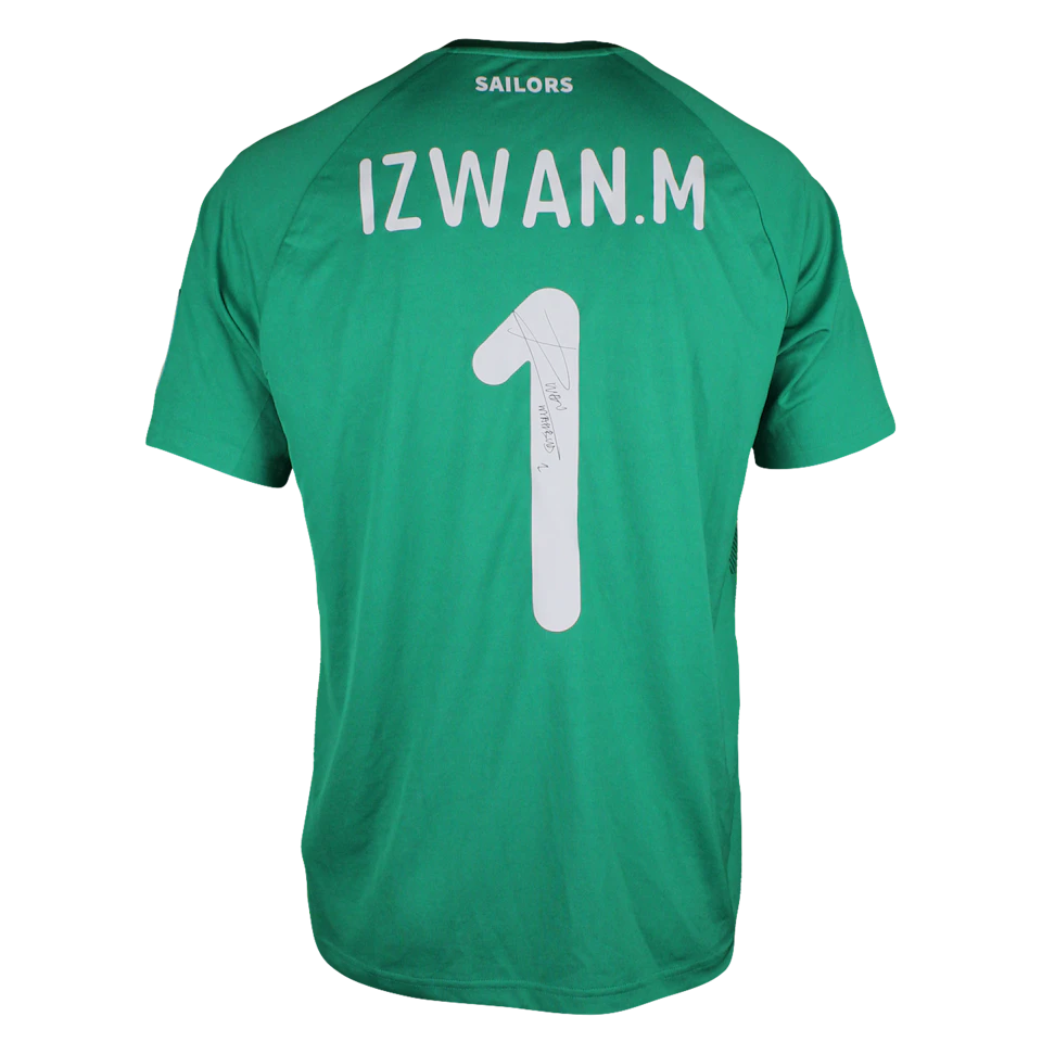 来自Lion City Sailors的Mohamad Mahbud球衣