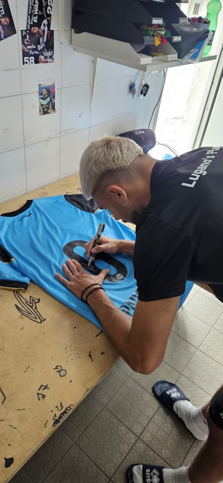 Maillot de Antonios Papadopoulos (FC Lugano)