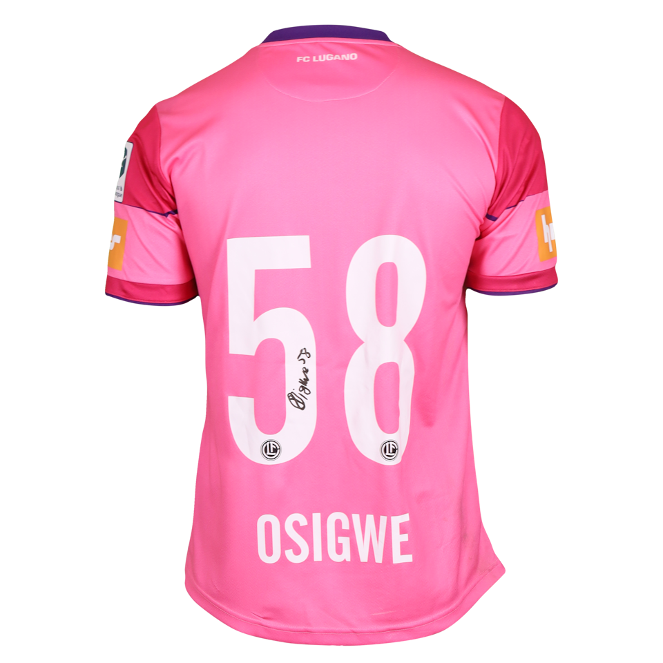 Sebastian Osigwe FC Lugano shirt