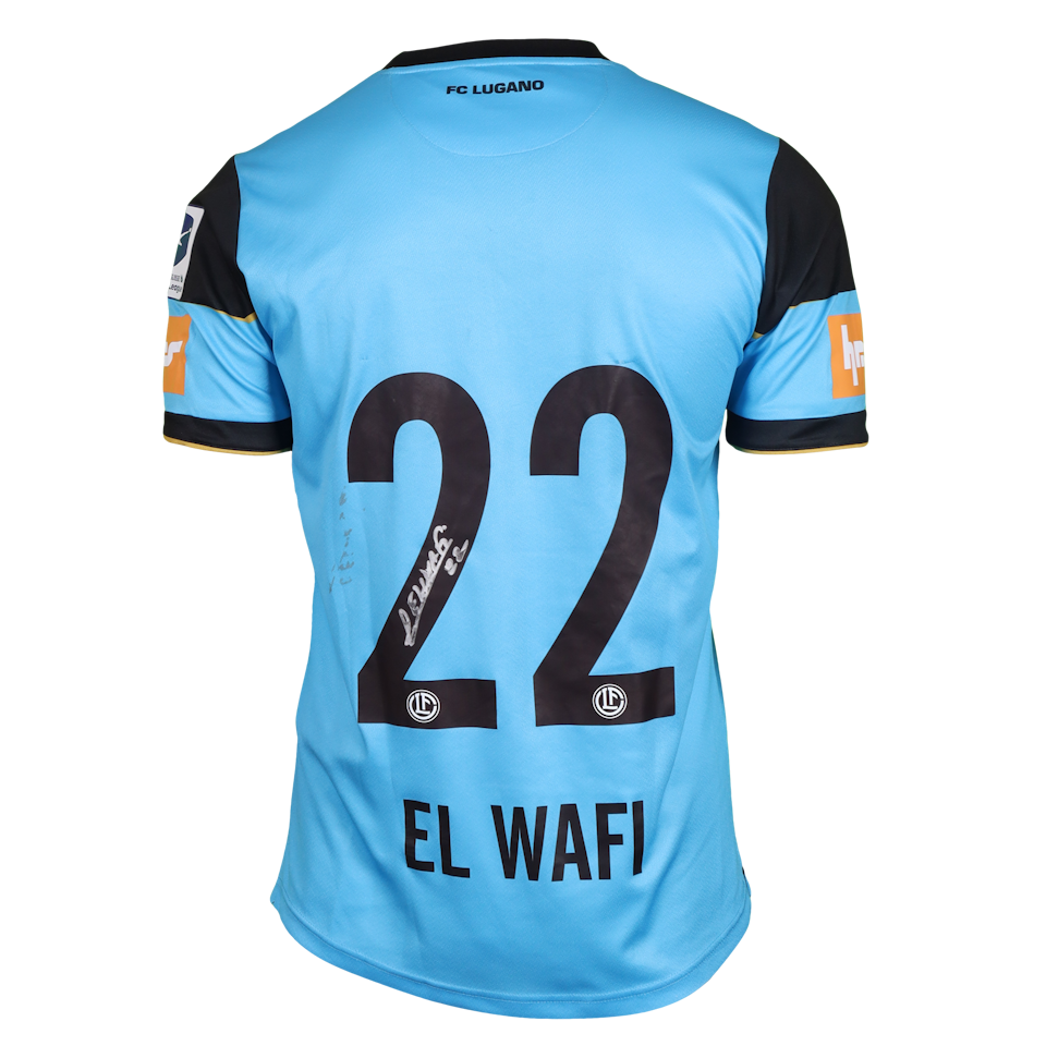 Shirt van Ayman El Wafi FC Lugano