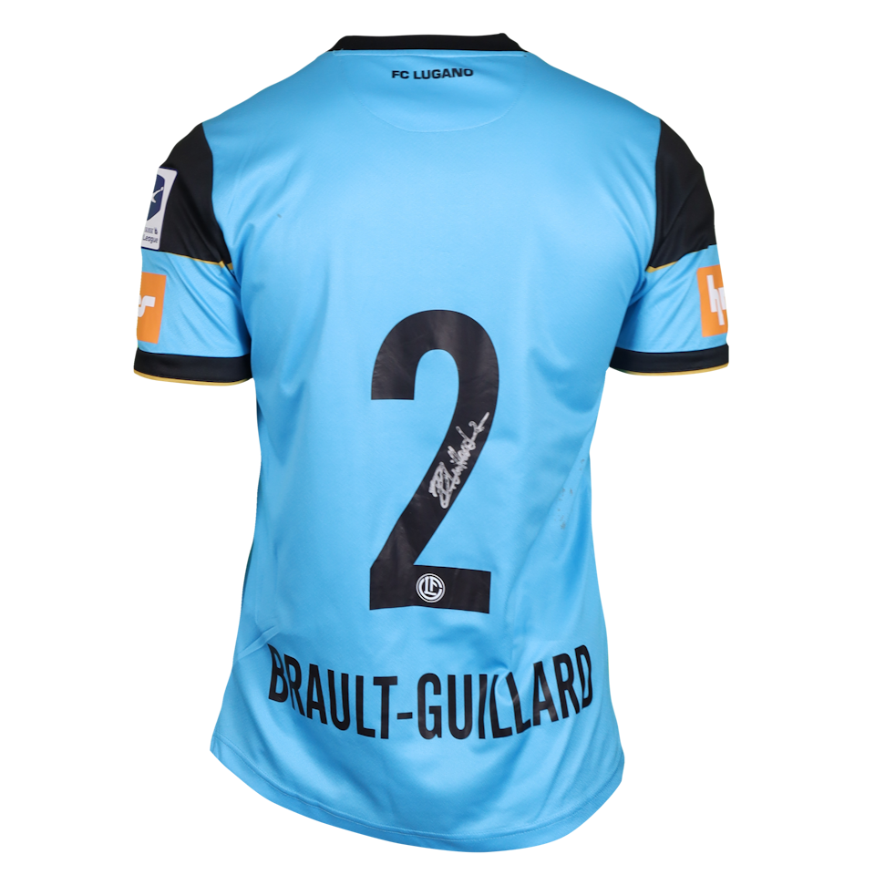 Maillot de Zachary Brault-Guillard (FC Lugano)
