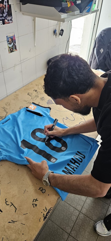 Maillot de Hicham Mahou (FC Lugano)