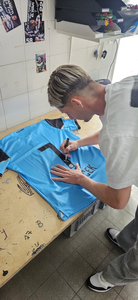 Roman Macek FC Lugano shirt