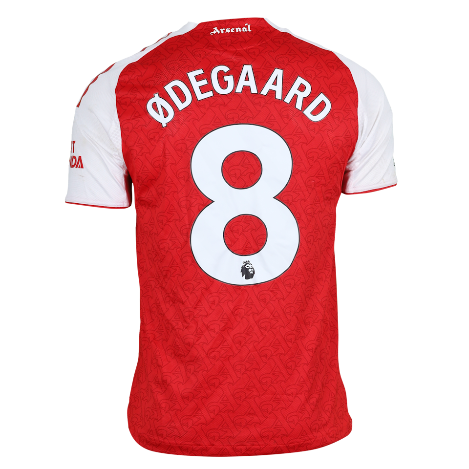 Martin Ødegaard Arsenal shirt