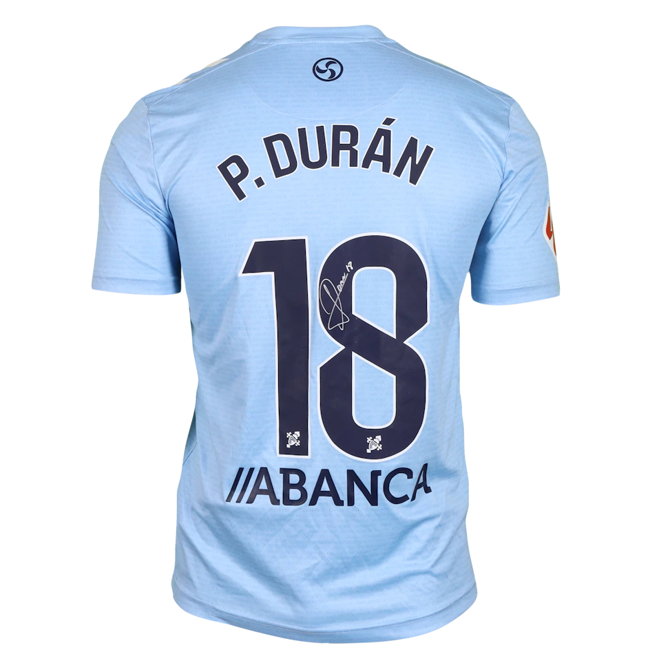 来自Celta的Pablo Durán Fernández球衣