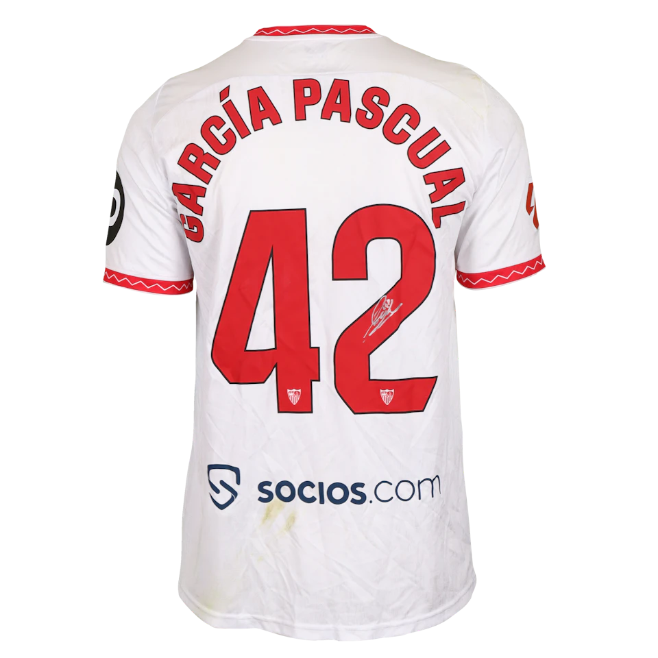 来自Sevilla FC的Álvaro Miguel García Pascual球衣