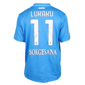 Romelu Lukaku Napoli jersey