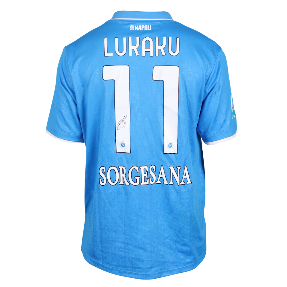 Romelu Lukaku Napoli jersey