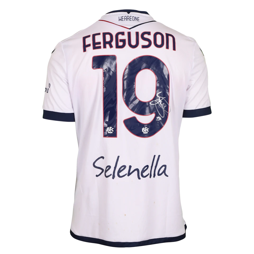 Bologna Fc 1909 팀의 Lewis Ferguson 셔츠