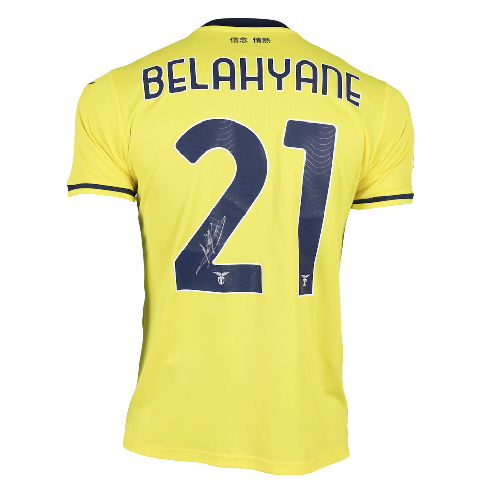 Reda Belahyane Lazio shirt
