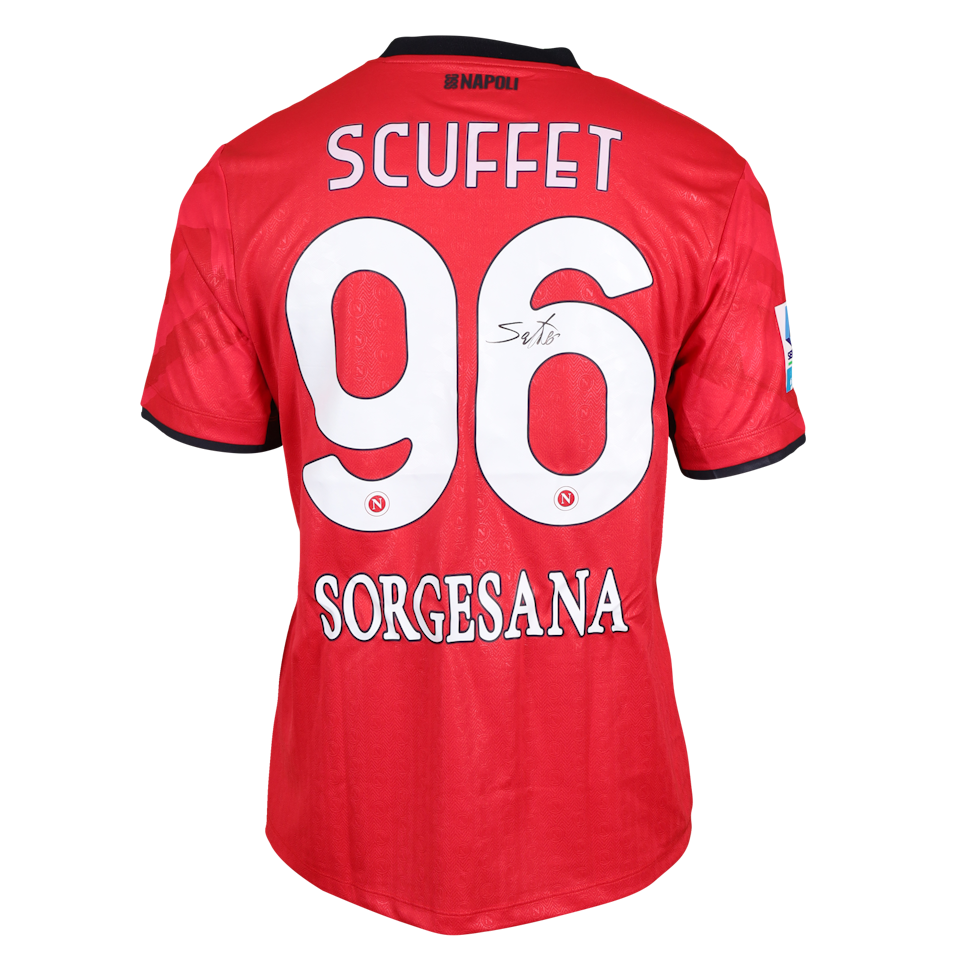 Simone Scuffet Napoli camisa.