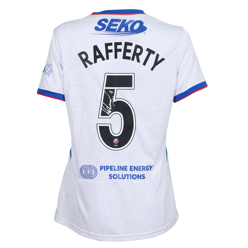Laura Rafferty Rangers W shirt