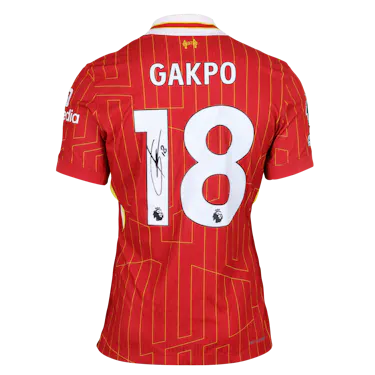 Cody Gakpo Liverpool camisa.