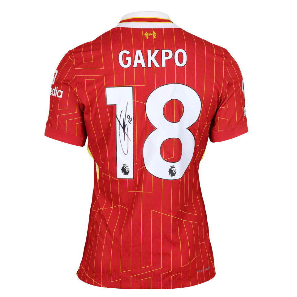 Cody Gakpo Liverpool camisa.