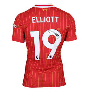 Harvey Elliot Liverpool shirt