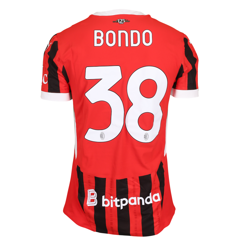 AC Milan 팀의 Warren Bondo 셔츠