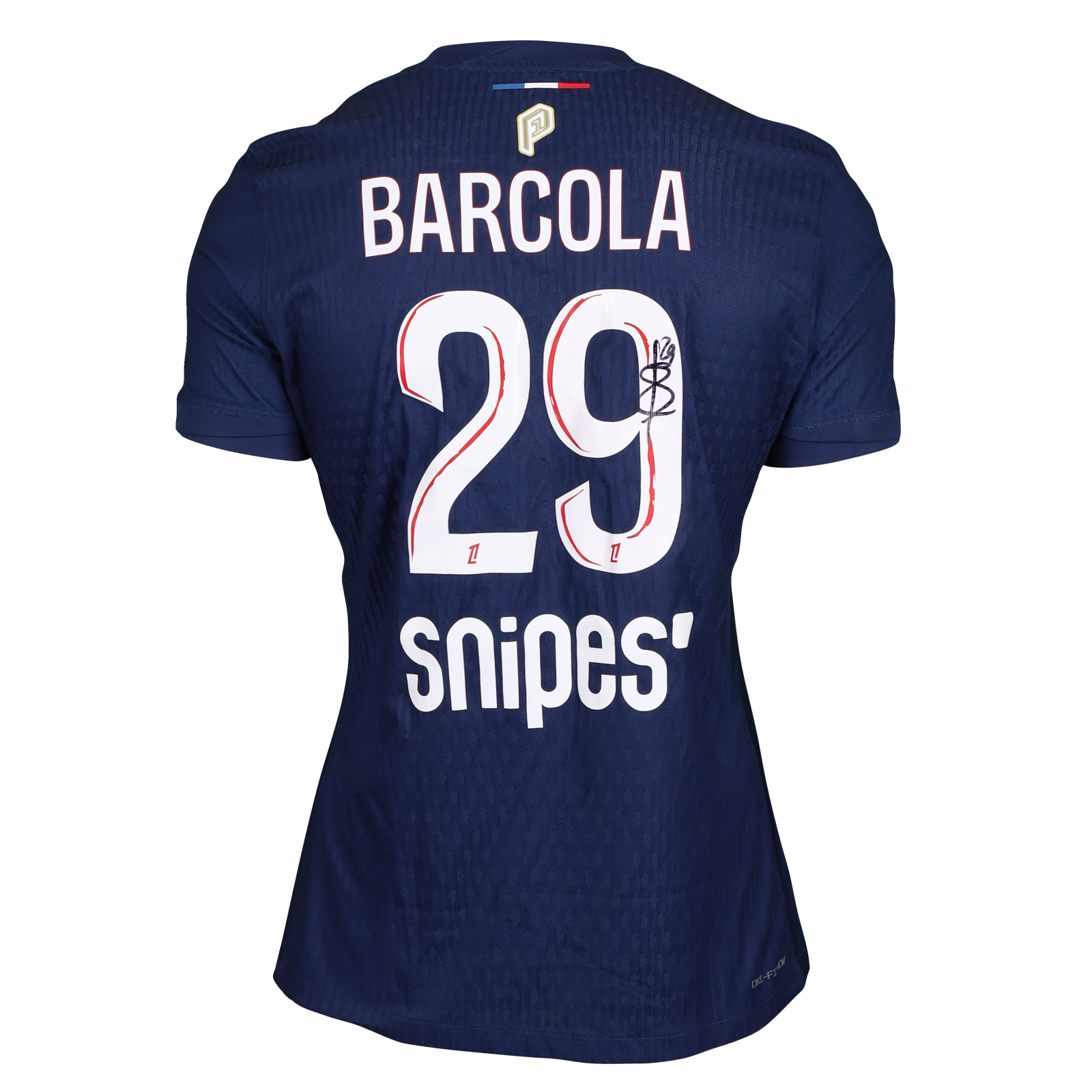 Bradley Barcola Paris Saint-Germain shirt