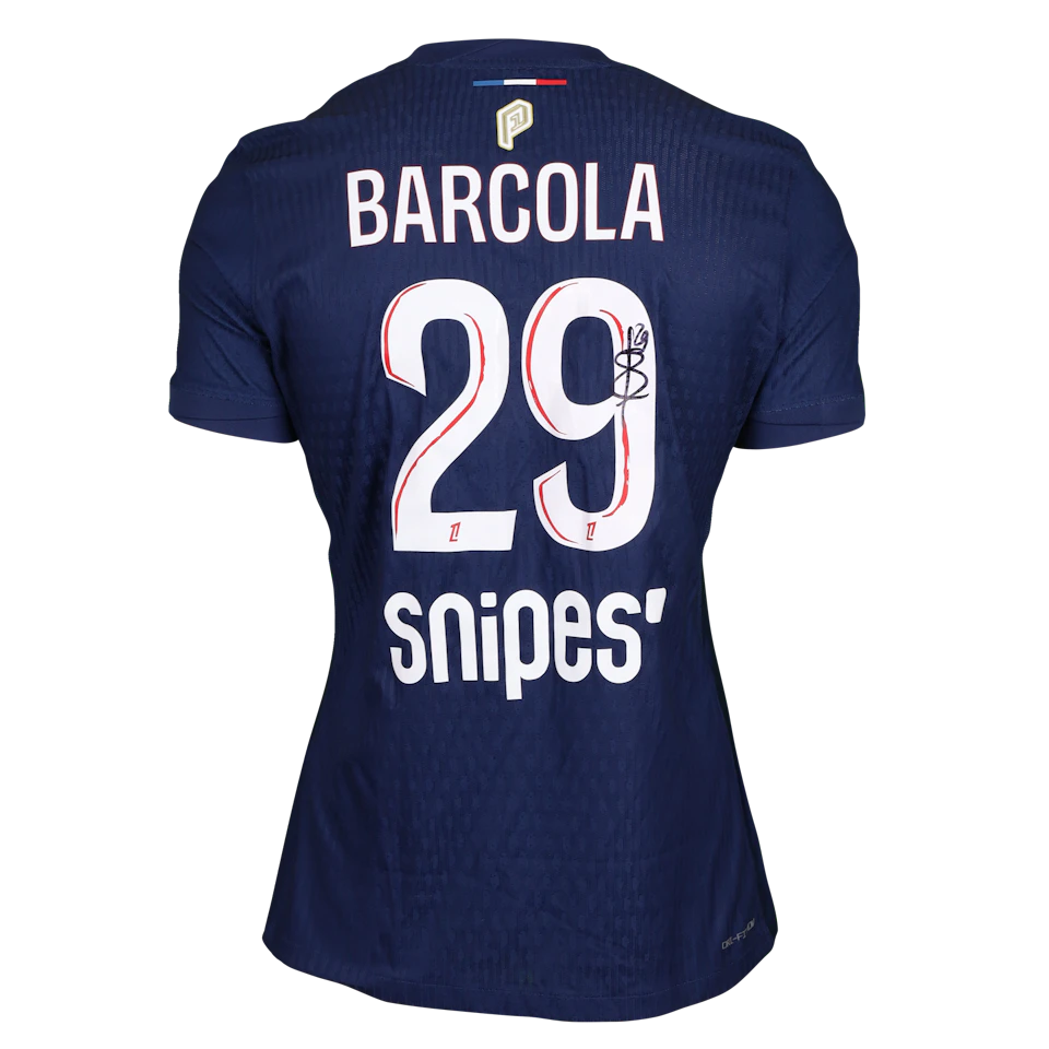 Bradley Barcola Paris Saint-Germain shirt
