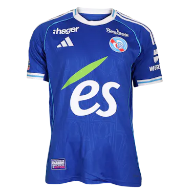 RC Strasbourg Alsace 팀의 Mamadou Sarr 셔츠