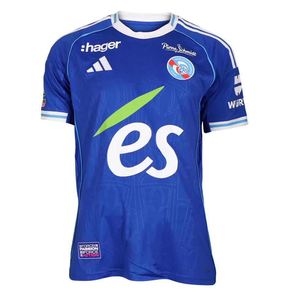 RC Strasbourg Alsace 팀의 Mamadou Sarr 셔츠