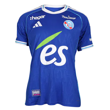 Shirt van Andrew Omobamidele RC Strasbourg Alsace