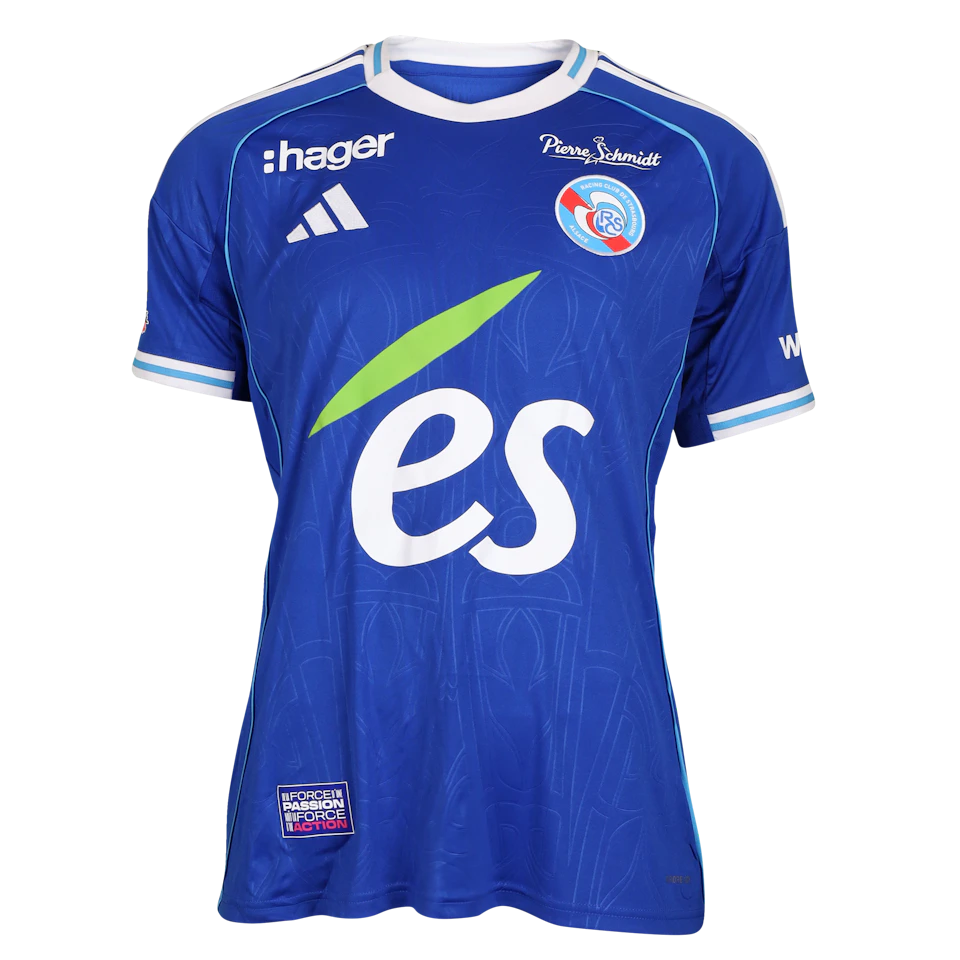 Shirt van Andrew Omobamidele RC Strasbourg Alsace