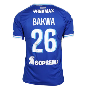 来自RC Strasbourg Alsace的Dilane Bakwa球衣