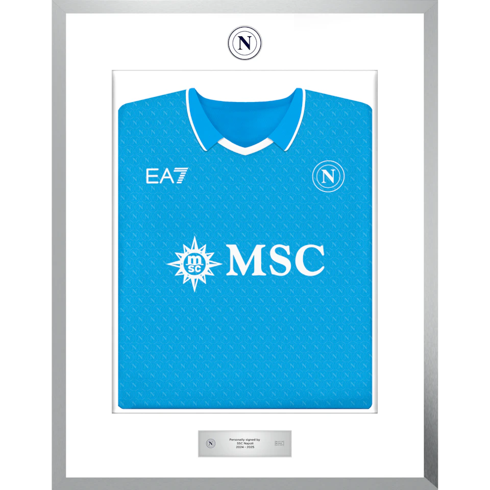 Classic Edition Framed Squad Signed Shirt
