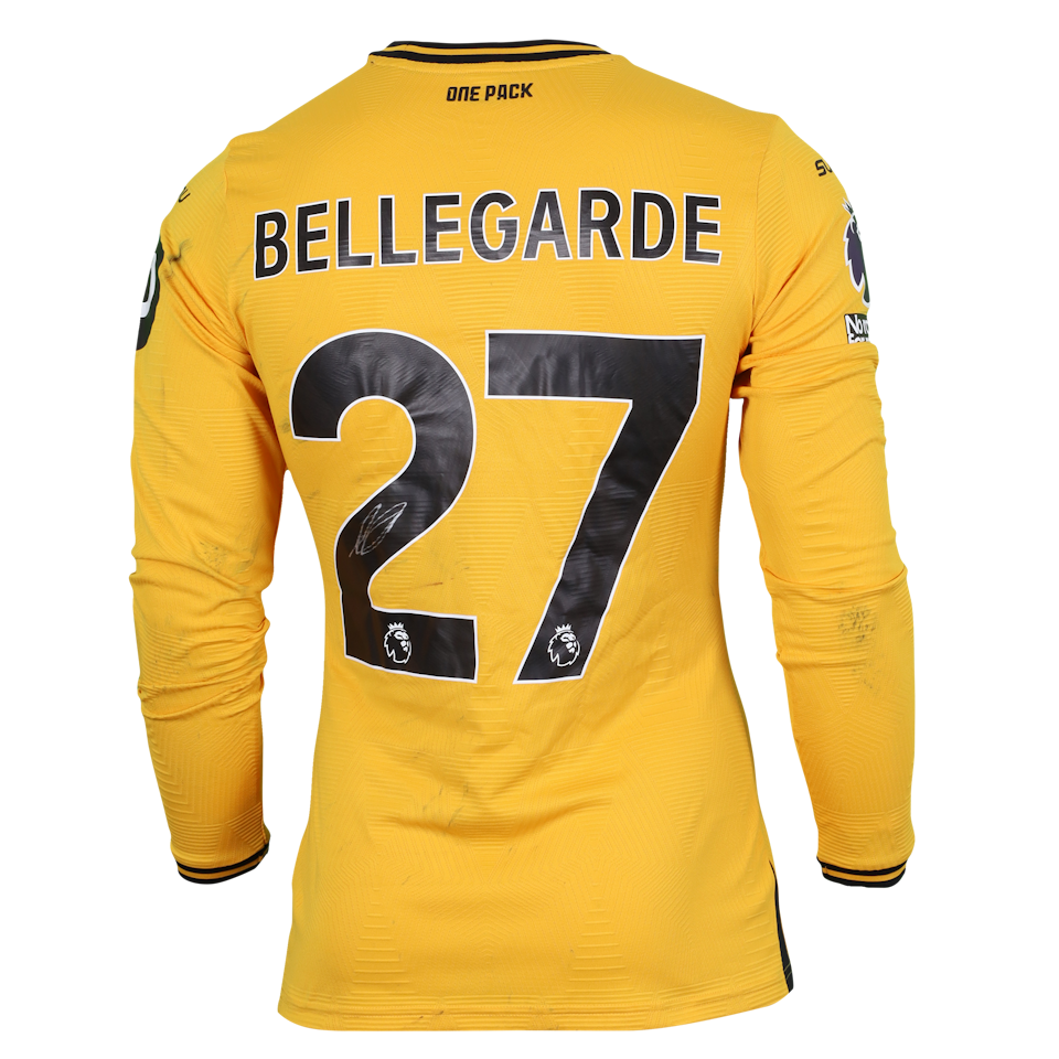 Maillot de Jean-Ricner Bellegarde (Wolverhampton Wanderers)