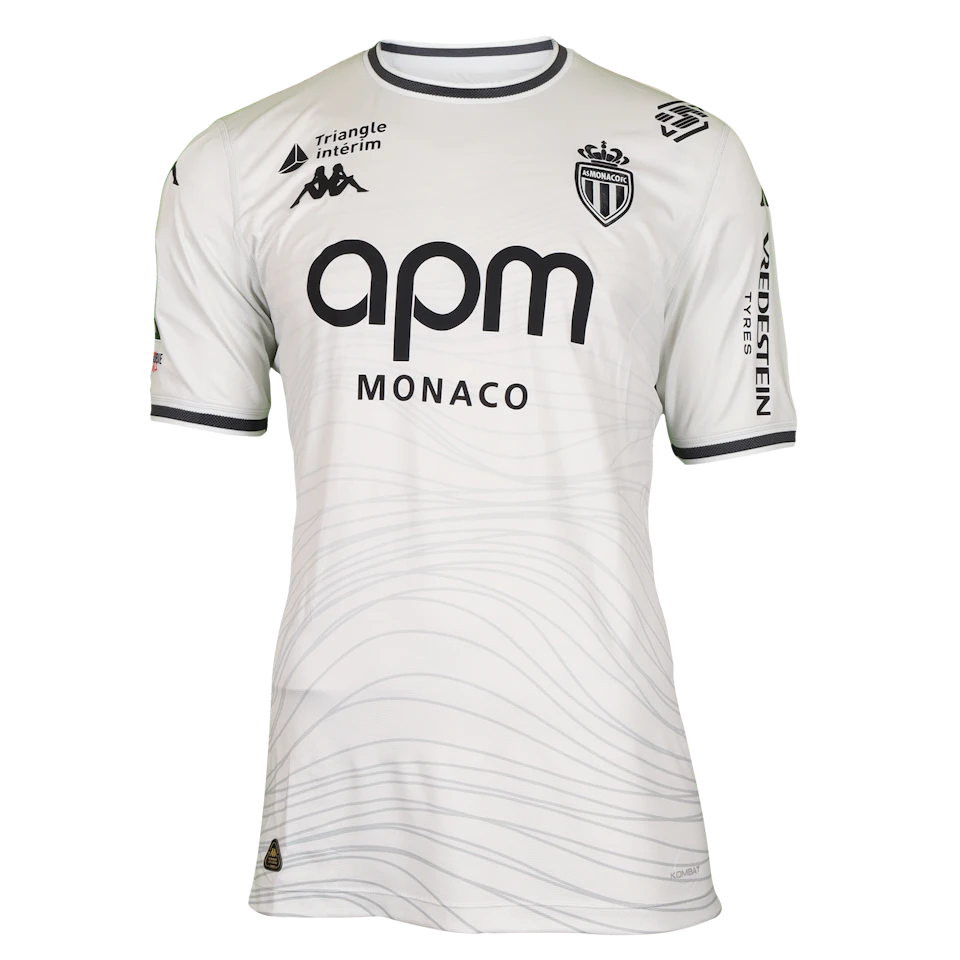 AS Monaco 팀의 Folarin Balogun 셔츠