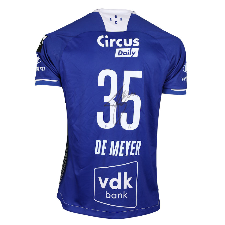 Gilles De Meyer KAA Gent shirt