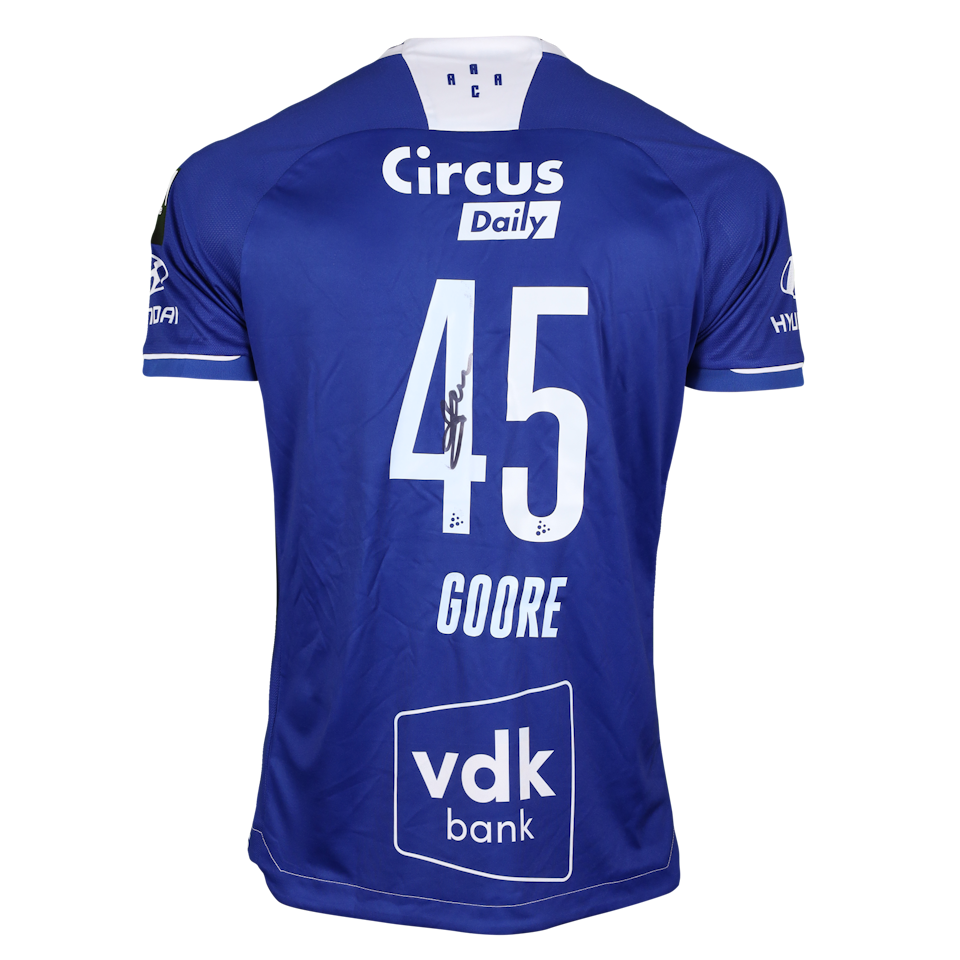Bi Christ Hyllarion Goore KAA Gent jersey
