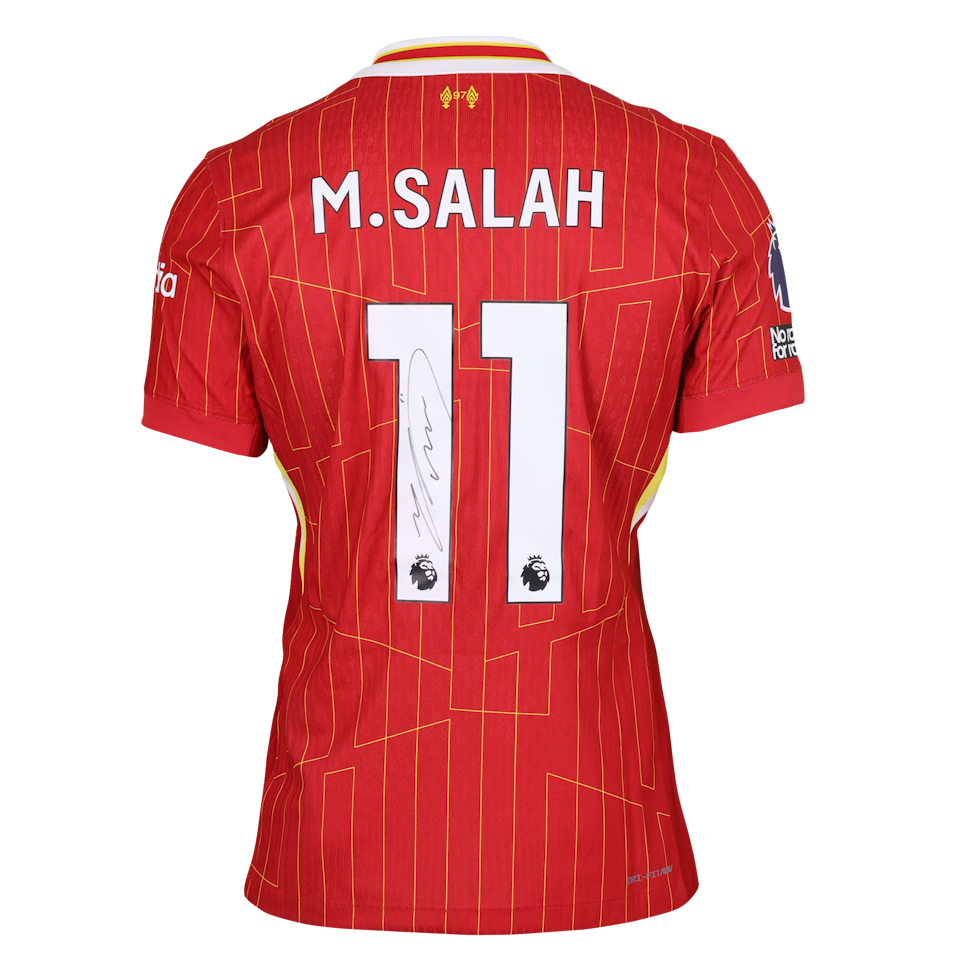 Mohamed Salah  Liverpool shirt