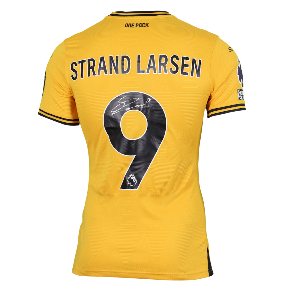 Maglia di Jørgen Strand Larsen (Wolverhampton Wanderers)