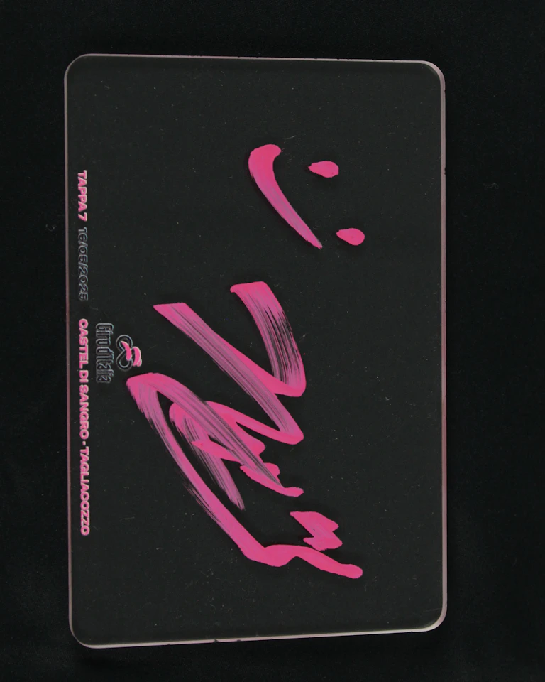 Juan Ayuso | Stage 7 signed plaque