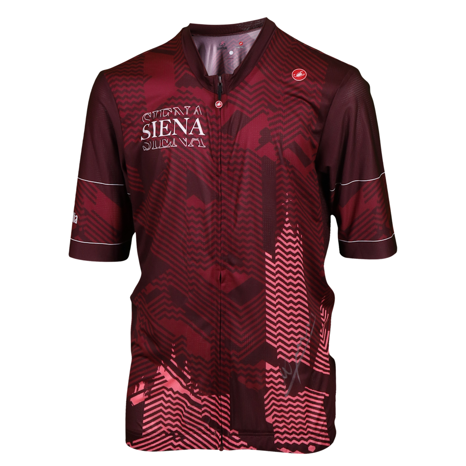 Unique Siena Jersey | Signed by Wout van Aert