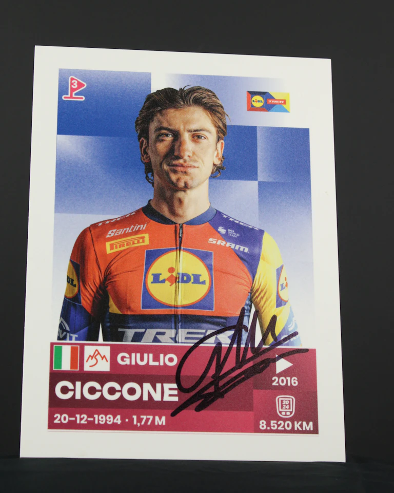 Giulio Ciccone | Signed Rider Card