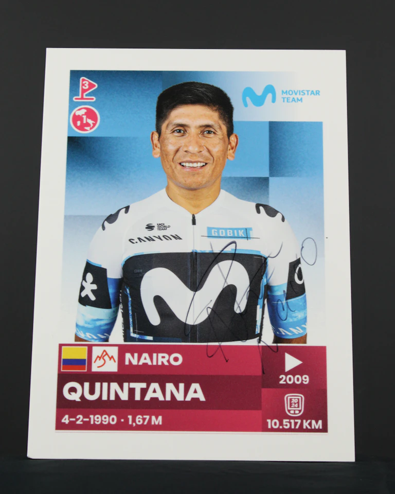 Nairo Quintana | Signed Rider Card