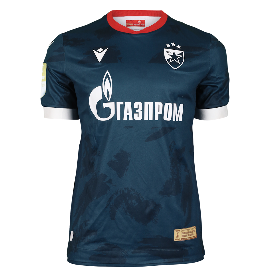 FK Crvena zvezda-Trikot von Veljko Milosavljević