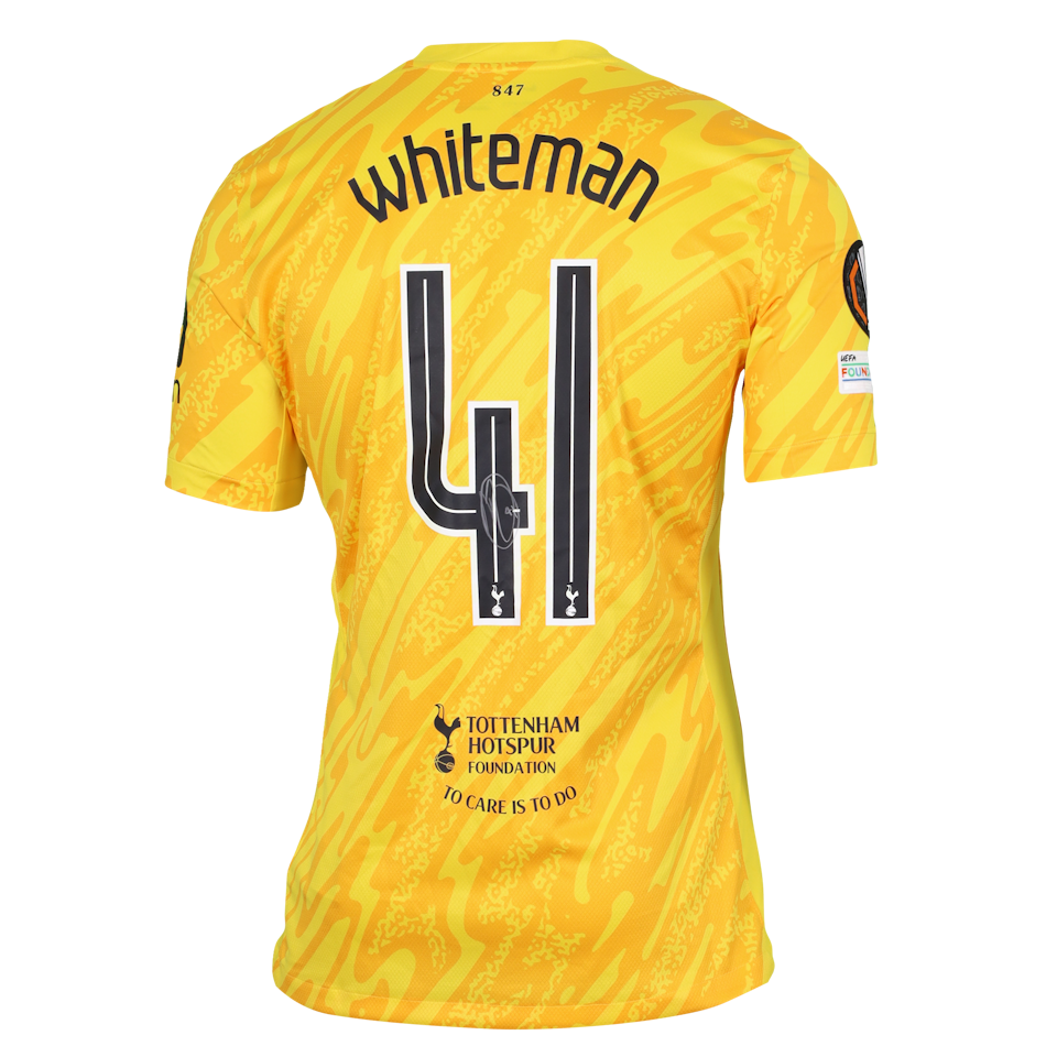 Alfie Whiteman Tottenham Hotspur shirt