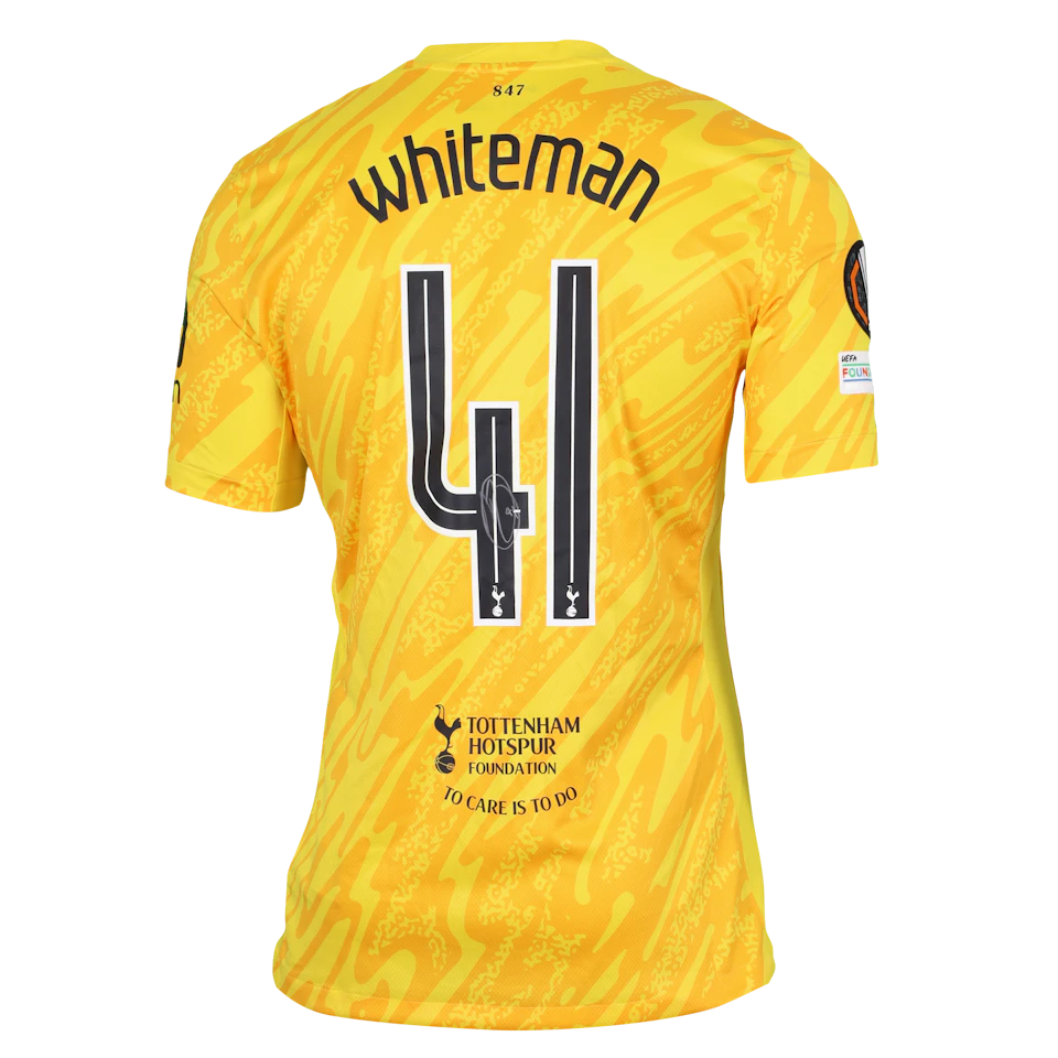 来自Tottenham Hotspur的Alfie Whiteman球衣