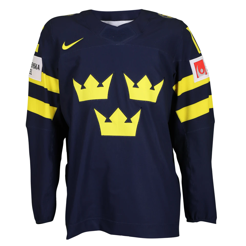 来自Swedish Ice Hockey的Max Friberg球衣