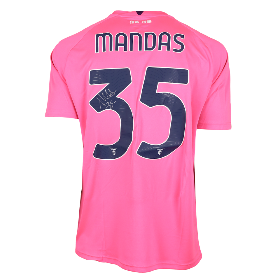 Christos Mandas Lazio shirt