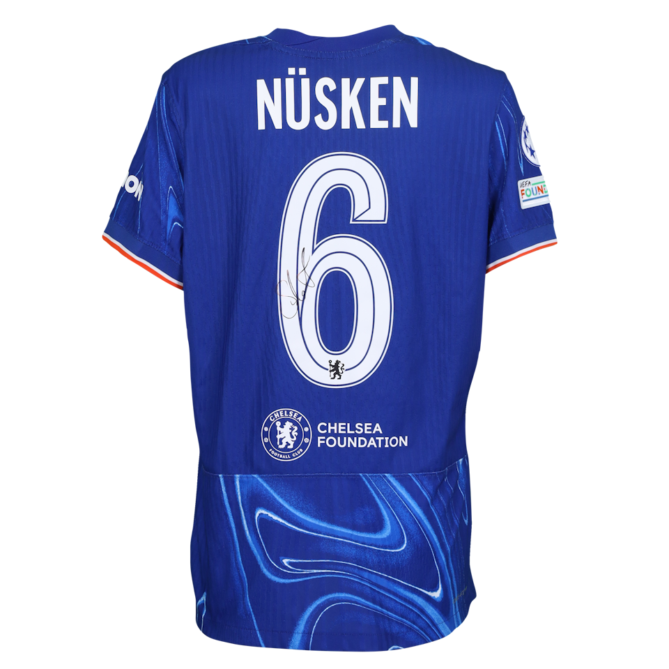Sjoeke Nüsken | Chelsea Women - Barcelona W | MatchWornShirt