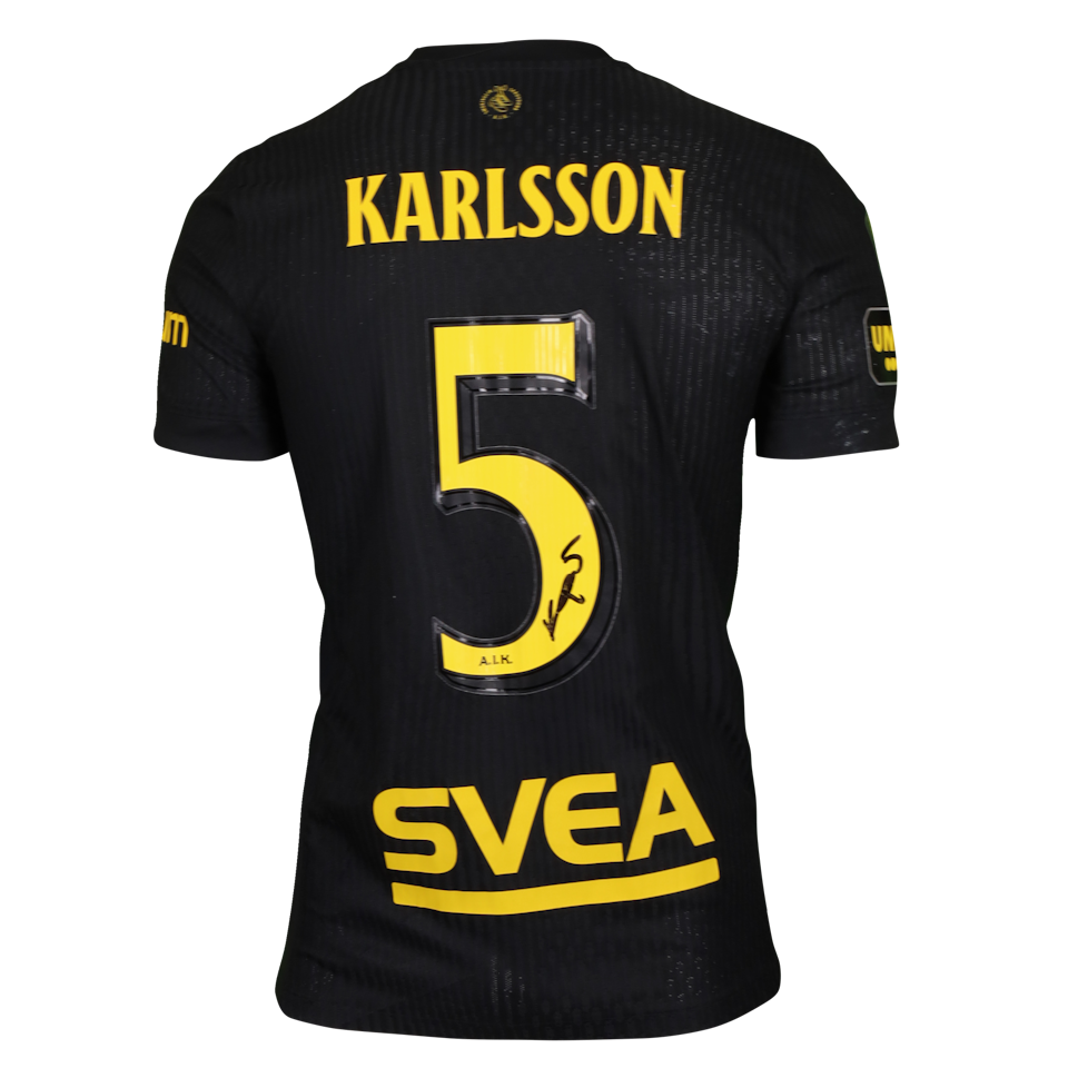 Kazper Karlsson AIK camisa.